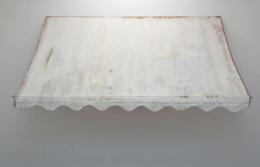 L. Budd, untitled N.D. (c.1997) awning, acrylic paint, 135 x 550 x 110cm; courtesy of the artists