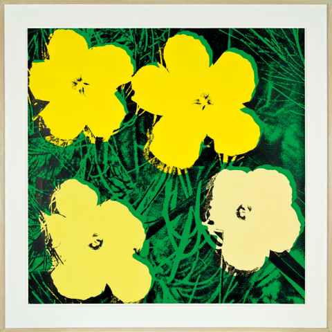 Andy Warhol, Flowers 72, 1970
