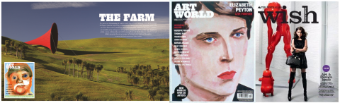 The Farm article by Rob Garrett published in Art World (AUS & UK), The Australian Wish