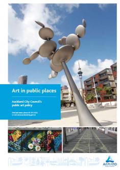 Art in public places: Auckland City Council’s public art policy, August 2008 (author: Rob Garrett)