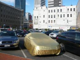 Ines Tartler (GER), "Auto Garage: The Golden Garage Service" May 2009, Auckland; photo by Rob Garrett