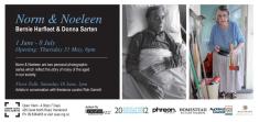 Bernie Harfleet and Donna Sarten, 'Norm & Noeleen' CEAC exhibition flier