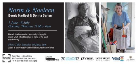 Bernie Harfleet and Donna Sarten, 'Norm & Noeleen' CEAC exhibition flier
