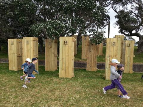 Bernie Herfleet, 14, 2012, NZ Sculpture OnShore 2012; photo by Rob Garrett