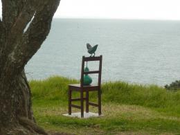 Bronwynne Cornish, NZ Sculpture OnShore exhibition 2010, photo by Rob Garrett