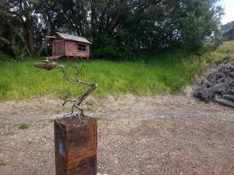 Campbell Maud, Boatshed 2012, NZ Sculpture OnShore 2012; photo by Rob Garrett