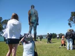 Christian Nicolson, NZ Sculpture OnShore exhibition 2010, photo by Rob Garrett