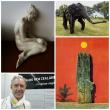 Collage of works by Sam Harrison, Jack Marsden-Mayer and Max Ernst, with Rob Garrett at RadioNZ