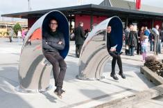 COMPANY, Sounds of Sea, 2011, Wynyard Quarter, Auckland; photo by Waterfront Auckland