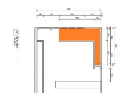 CORNER window gallery floor plan