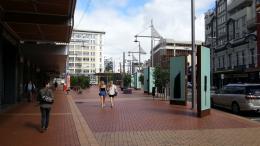 Daniel von Sturmer, Production Still, Improbable Stack, 2013; Courtenay Place Park; photo by Rob Garrett