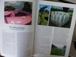 Don Abbott's article on NZ Sculpture OnShore 2012 exhibition in Art New Zealand (No 145  Autumn 2013, pp24-27)