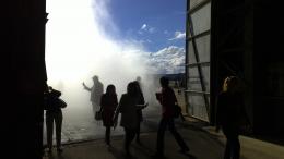 Fujiko Nakaya, Chasm 2012, Cockatoo Island, photo by Rob Garrett