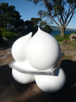 George Andrews, NZ Sculpture OnShore exhibition 2008, photo by Rob Garrett
