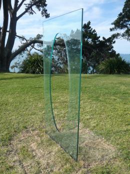 Gill Gatfield, NZ Sculpture OnShore exhibition 2008, photo by Rob Garrett