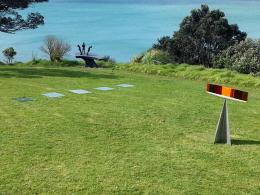 Ian Boyle, Chris Moore and Colleen Ryan-Priest, NZ Sculpture OnShore 2012; photo by Rob Garrett