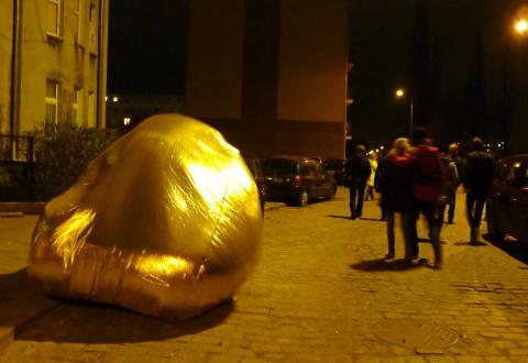 Ines Tartler, Gdansk Golden Garage 2013; photo by Juliette Laird