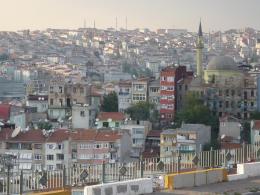 View from Beyoglu, Istanbul, photo by Rob Garrett