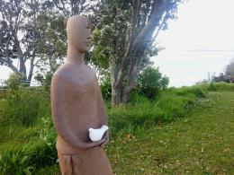Jin Ling, Dove 2012, NZ Sculpture OnShore 2012; photo by Rob Garrett