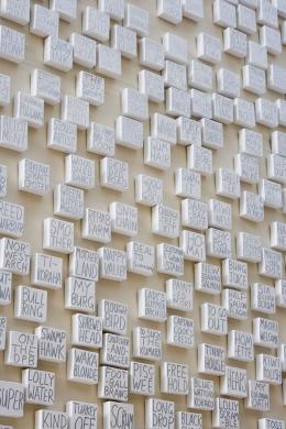 John Reynolds Cloud 2006, installation in the Art Gallery of New South Wales (detail), courtesy of the artist; photo by Patrick Reynolds