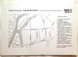 Justyna Gruszczyk, Transformations 2013 (scent trail map), Narracje 2013