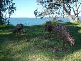 Lucy Bucknal, NZ Sculpture OnShore exhibition 2010, photo by Rob Garrett