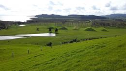 Maya Lin, A Fold in the Field 2013, Gibbs Farm; photo by Rob Garrett