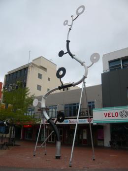 Neil Miller, Te tiaho o Matariki (the brightness of the Pleiades) 2011, Hamilton; photo by Rob Garrett