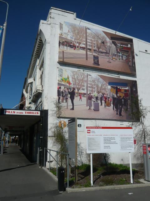 Maider Lopez, Off_Site (2008), 231 Manchester Street, commissioned for SCAPE 2008, photo by Rob Garrett