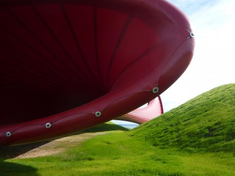 Anish Kapoor, Dismemberment Site I, 2009, Gibbs Farm, photo by Rob Garrett