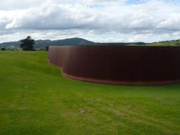 Richard Serra, Te Tuhirangi Contour 1999-2001, Gibbs Farm, photo by Rob Garrett