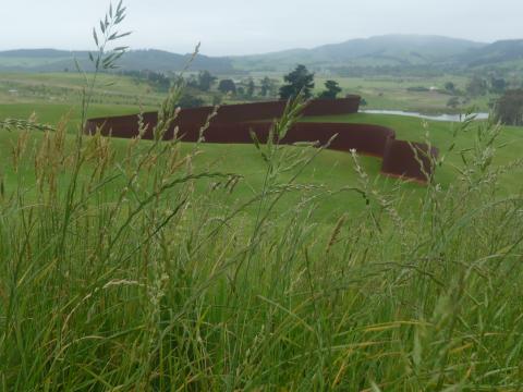 Richard Serra, Te Tuhirangi Contour 1999-2001, Gibbs Farm, photo by Rob Garrett