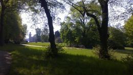 Pfaueninsel park designed by Peter Joseph Lenné and Karl Friedrich Schinkel, 1821 for Frederick William III; photo by Rob Garrett