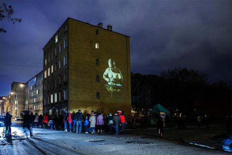 Rachael Rakena, Kaore te aroha, Gdansk; photo by Bogna Kociumbas