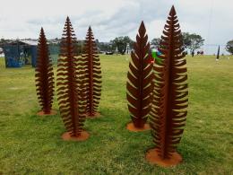 Rebecca Rose, Bush Tales 2012, NZ Sculpture OnShore 2012; photo by Rob Garrett
