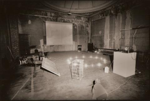 Richard Crow installation (3), 1999, Artists at Work, Photo Karl Buckley