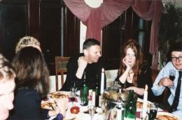 Richard Crow residency, Ravens Feast hosted by Wayne Everson & Artists at Work, Dunedin, 23 July 1999, w Richard Crow & Emily Barr
