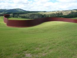 Richard Serra, Te Tuhirangi Contour 1999-2001, Gibbs Farm, photo by Rob Garrett