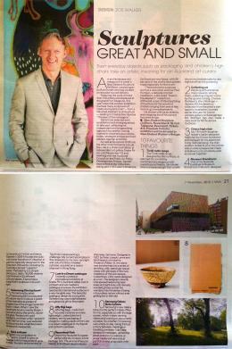 Rob Garrett profile in NZ Herald Viva Magazine 07 November 2012, pp20-21