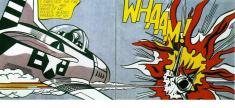 Roy Lichtenstein, Whaam! ca,1963 (print diptych)