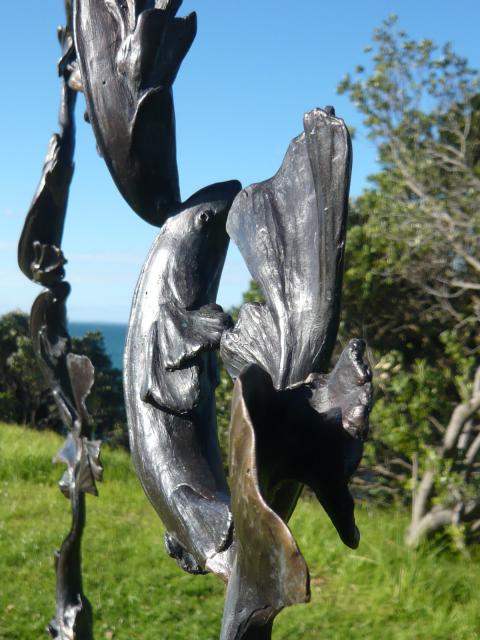 Samantha Lissette, NZ Sculpture OnShore exhibition 2008, photo by Rob Garrett