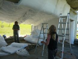 Sharonagh Montrose, NZ Sculpture OnShore exhibition 2010, photo by Rob Garrett