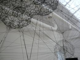 Tomás Saraceno, 'Galaxies forming along filaments, like droplets along the strands of a spider's web' 2009, Venice 2009, photo by Rob Garrett