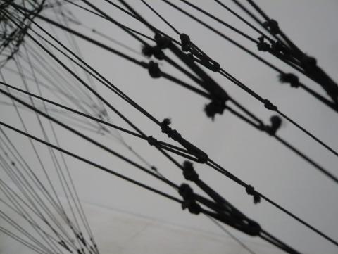 Tomás Saraceno, 'Galaxies forming along filaments, like droplets along the strands of a spider's web' 2009, Venice 2009, photo by Rob Garrett