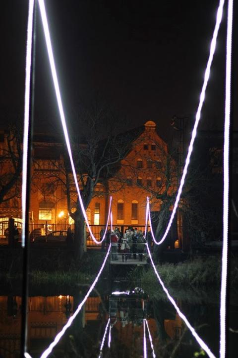 Tomasz Domanski, Phantom Bridge, 2013; photo by Ewelina Gerke & Jacek Latarski